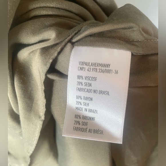 - ViX Paula Hermanny Gisa wrap dress- size 4 - Picture 9 of 12